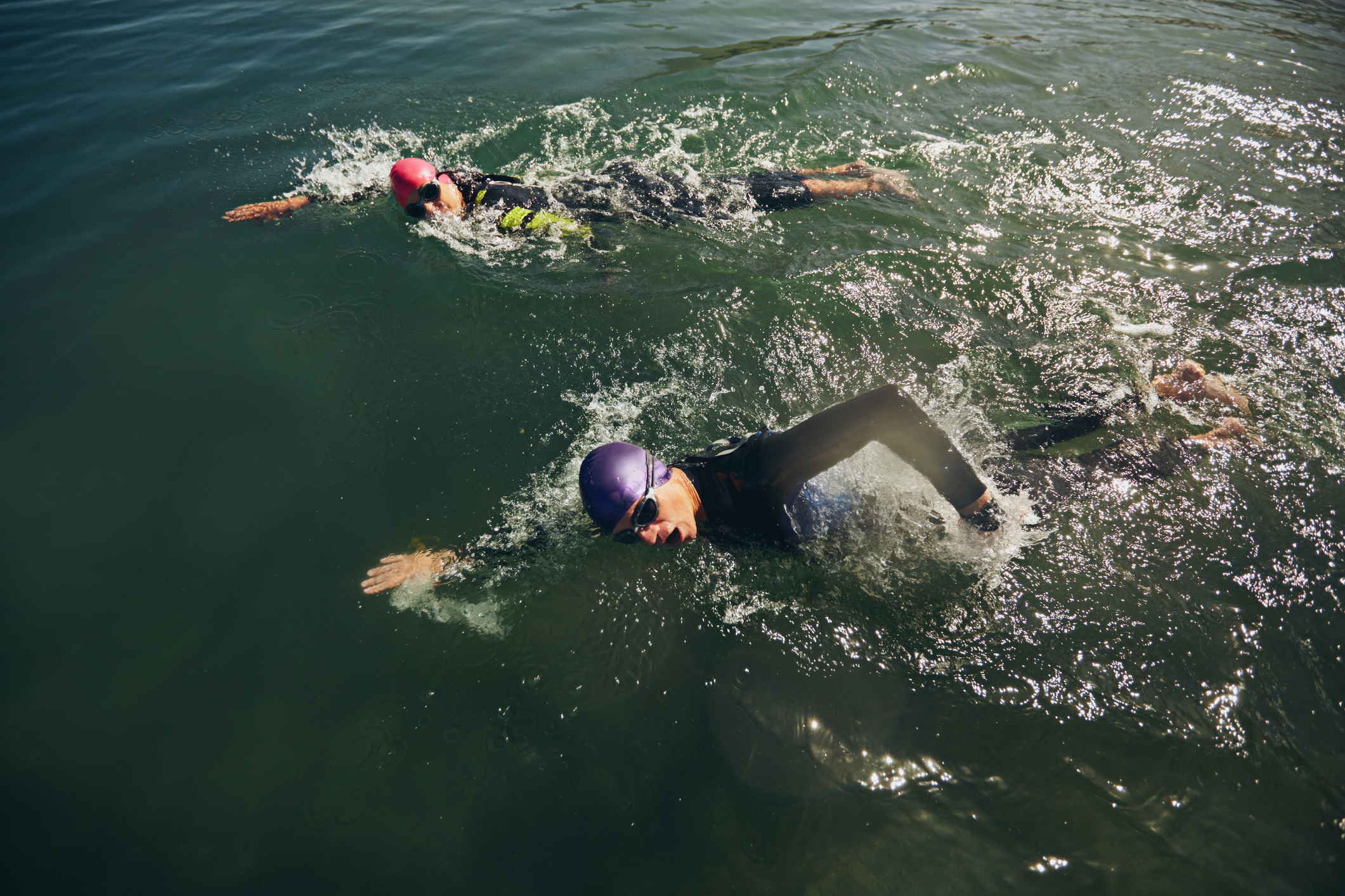 The Assura Directors complete English Channel charity swim for Cancer Research UK